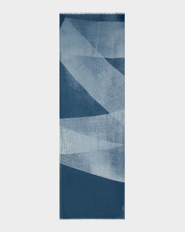 Zigzag Cashmere Scarf